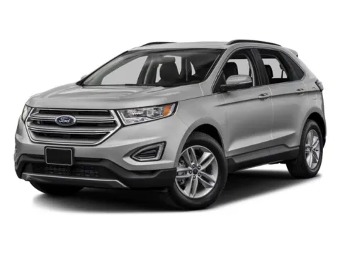 Silver 2017 Ford Edge Titanium for sale in Leesville, LA