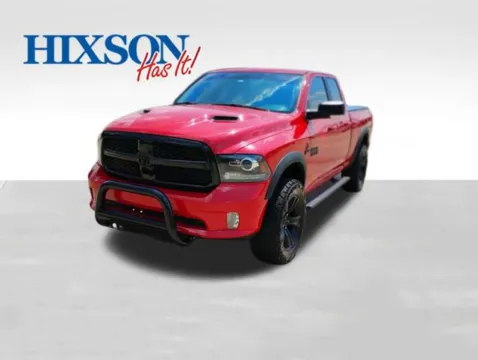 Red 2017 Ram 1500 Night for sale in Leesville, LA