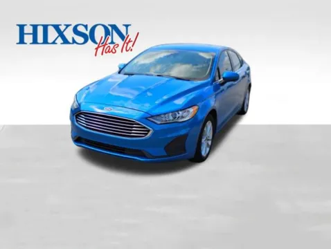 Blue 2020 Ford Fusion SE for sale in Leesville, LA