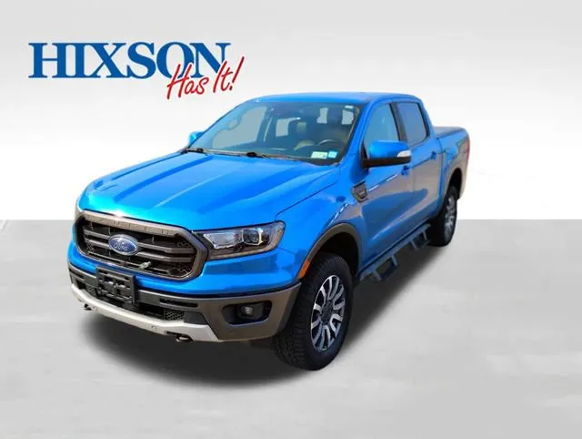 Blue 2021 Ford Ranger LARIAT for sale in Leesville, LA