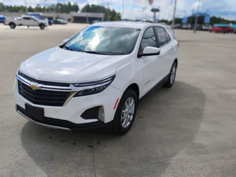 White 2023 Chevrolet Equinox LT for sale in Leesville, LA