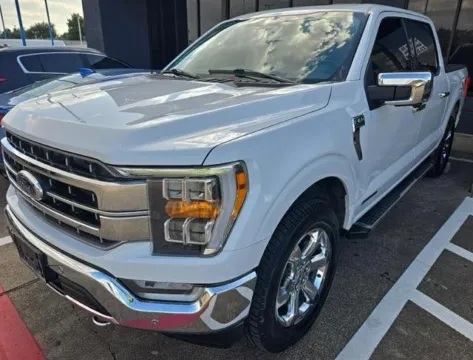 White 2021 Ford F-150 LARIAT for sale in Leesville, LA