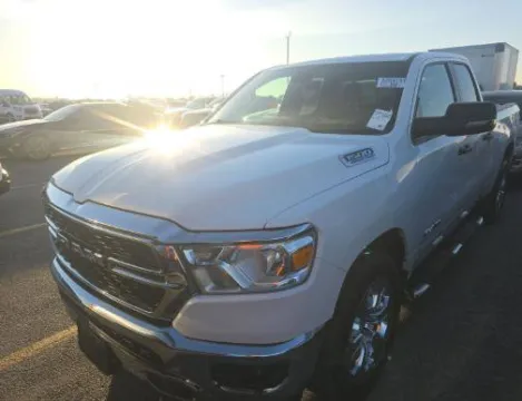 White 2023 Ram 1500 Lone Star for sale in Leesville, LA
