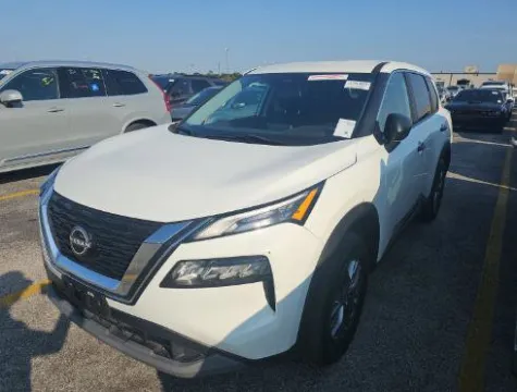 White 2023 Nissan Rogue S for sale in Leesville, LA