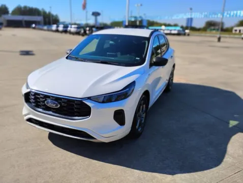 White 2023 Ford Escape ST-Line for sale in Leesville, LA