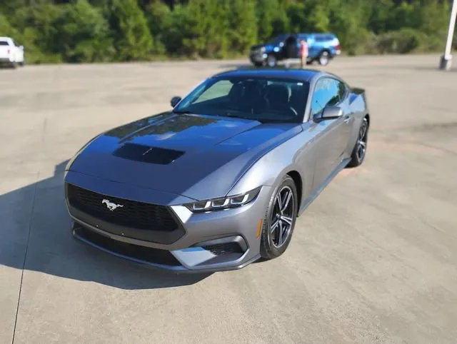 Gray 2024 Ford Mustang EcoBoost for sale in Leesville, LA