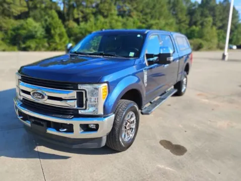 Blue 2017 Ford Super Duty F-250 SRW XLT for sale in Leesville, LA
