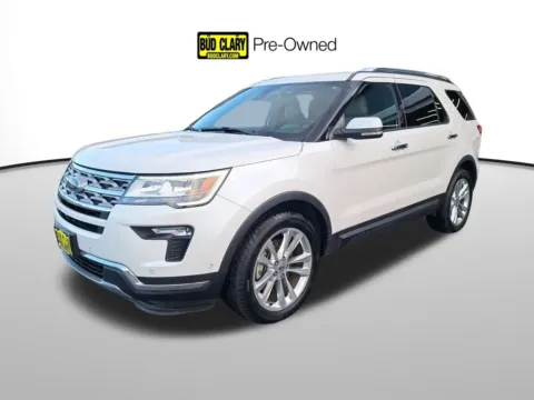 White 2018 Ford Explorer Limited for sale in Auburn, WA