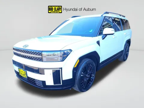 White 2026 Hyundai Santa Fe Hybrid Calligraphy for sale in Auburn, WA