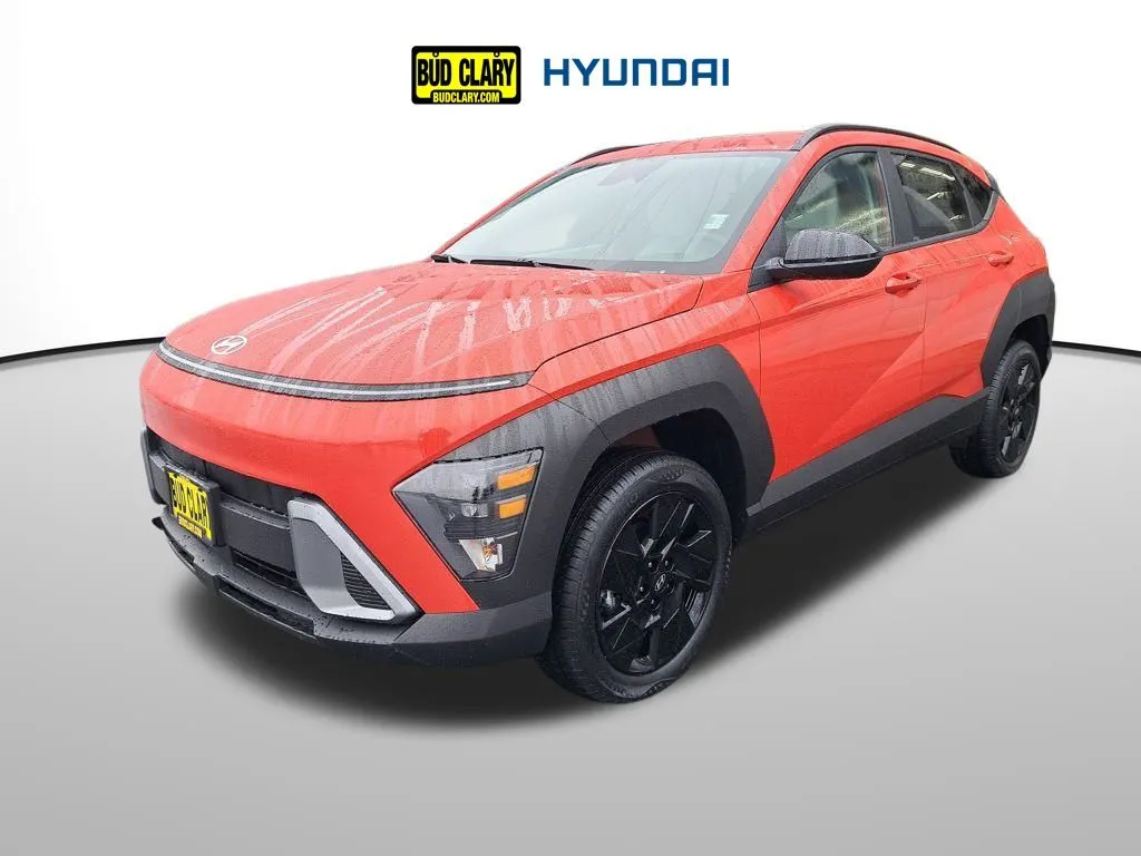 Orange 2026 Hyundai Kona SEL Sport for sale in Auburn, WA