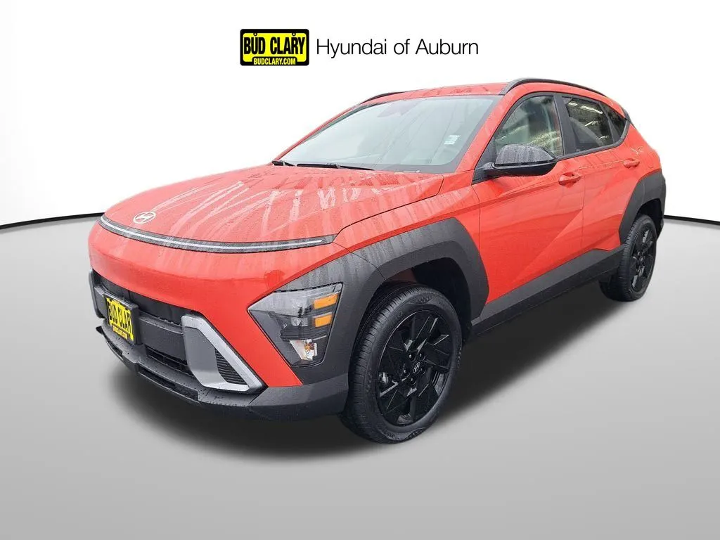 Orange 2026 Hyundai Kona SEL Sport for sale in Auburn, WA