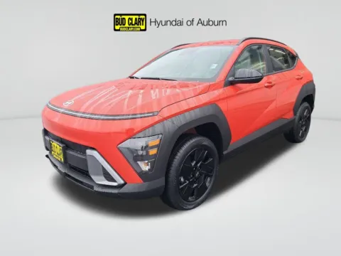 Orange 2026 Hyundai Kona SEL Sport for sale in Auburn, WA