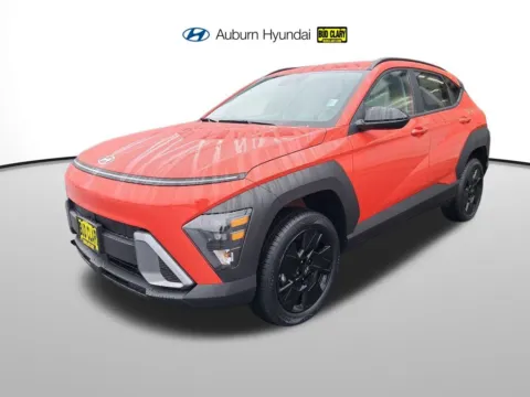 Orange 2026 Hyundai Kona SEL Sport for sale in Auburn, WA