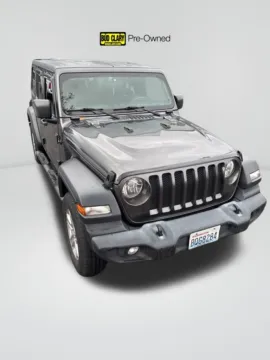 Gray 2019 Jeep Wrangler Unlimited Sport S for sale in Auburn, WA