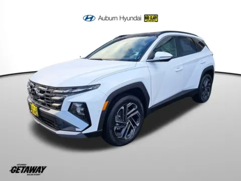 White 2026 Hyundai Tucson Hybrid Limited for sale in Auburn, WA