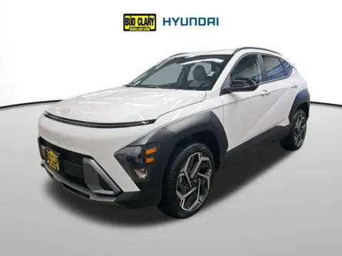 White 2026 Hyundai Kona SEL Premium for sale in Auburn, WA