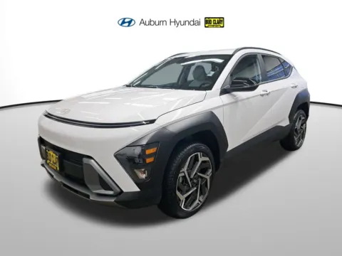 White 2026 Hyundai Kona SEL Premium for sale in Auburn, WA
