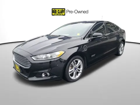Black 2016 Ford Fusion Energi Titanium for sale in Auburn, WA