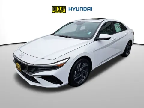 White 2026 Hyundai Elantra Hybrid Limited for sale in Auburn, WA