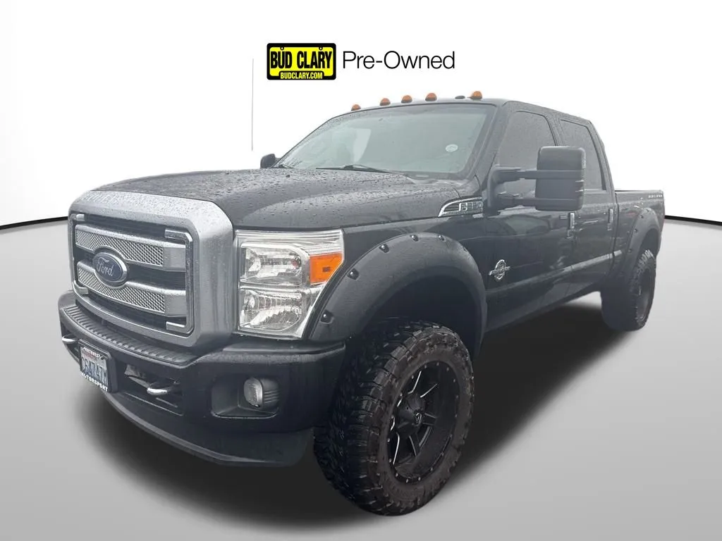 Black 2016 Ford F-350SD Platinum for sale in Auburn, WA