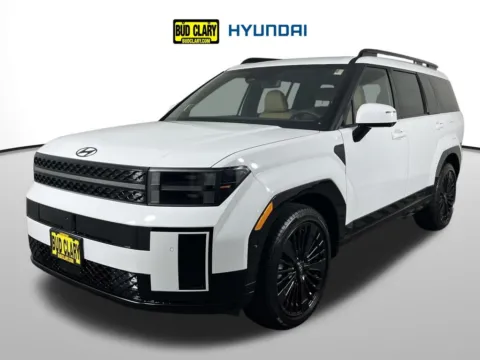 White 2026 Hyundai Santa Fe Hybrid Calligraphy for sale in Auburn, WA
