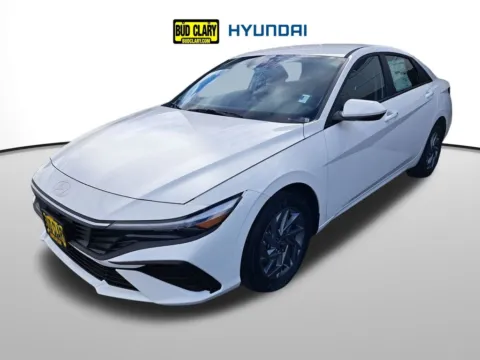 White 2026 Hyundai Elantra Hybrid Blue for sale in Auburn, WA