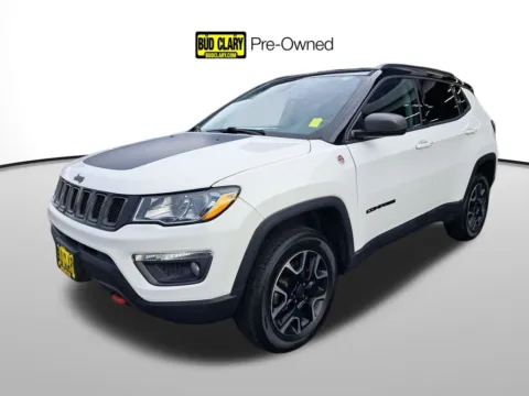 White 2020 Jeep Compass Trailhawk for sale in Auburn, WA