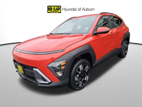 Orange 2025 Hyundai Kona SEL for sale in Auburn, WA