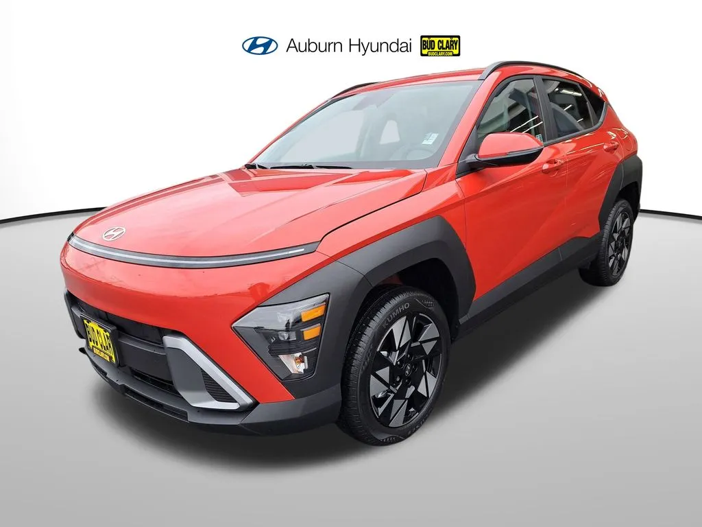 Orange 2025 Hyundai Kona SEL for sale in Auburn, WA