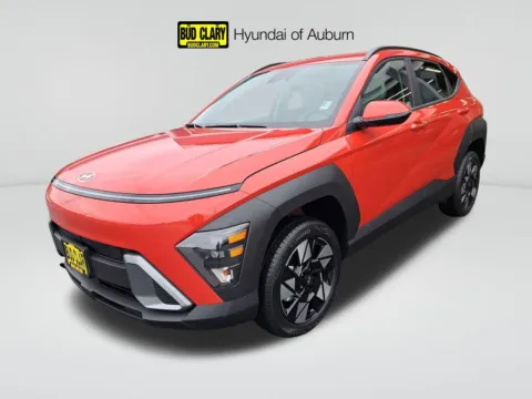 Orange 2025 Hyundai Kona SEL for sale in Auburn, WA