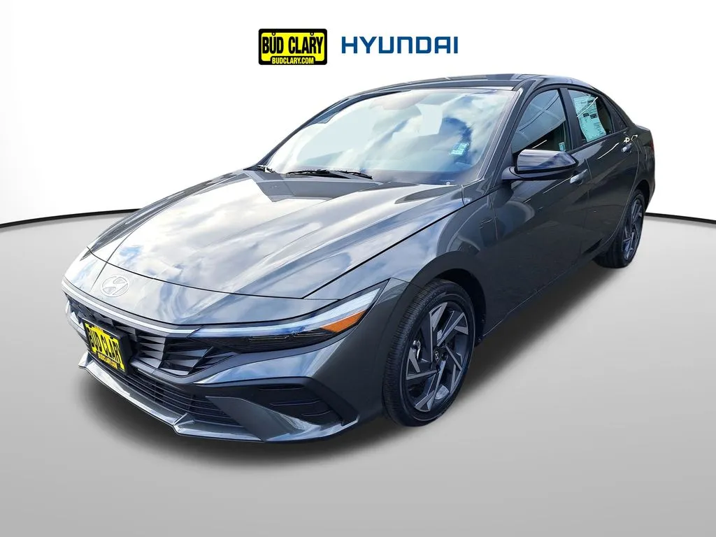 Gray 2025 Hyundai Elantra Hybrid SEL Sport for sale in Auburn, WA