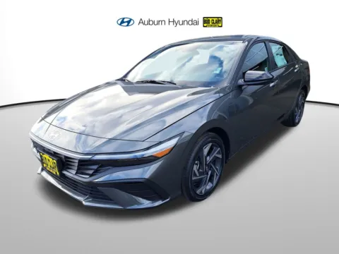 Gray 2025 Hyundai Elantra Hybrid SEL Sport for sale in Auburn, WA