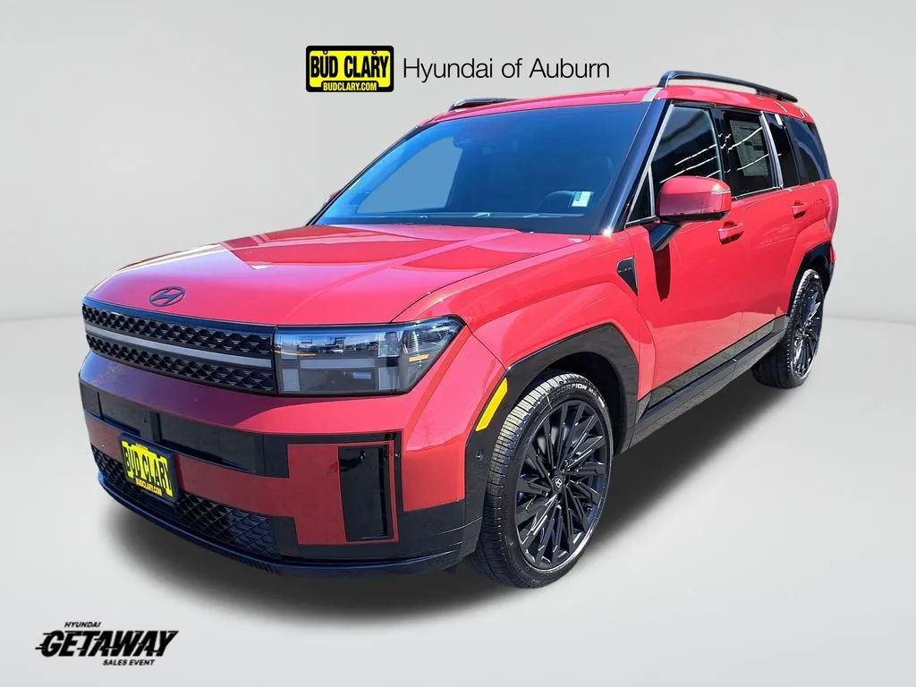 Red 2025 Hyundai Santa Fe Calligraphy for sale in Auburn, WA