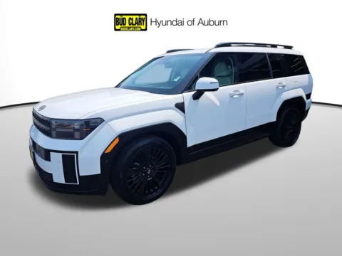 White 2025 Hyundai Santa Fe Hybrid Calligraphy for sale in Auburn, WA