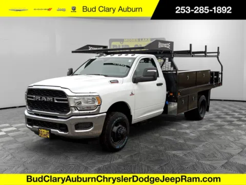 White 2024 Ram 3500 Chassis Cab Tradesman for sale in Auburn, WA