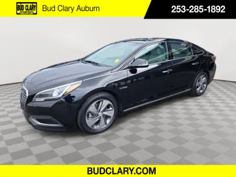 Black 2017 Hyundai Sonata Hybrid Limited for sale in Auburn, WA