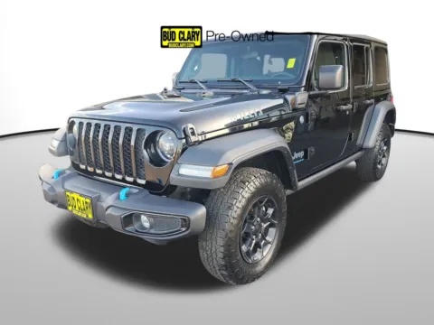 Black 2023 Jeep Wrangler Base 4xe for sale in Auburn, WA