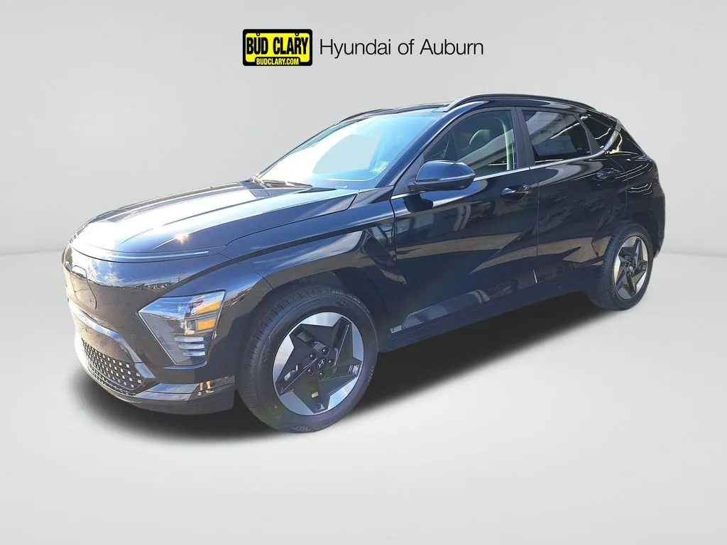Black 2025 Hyundai Kona Electric Limited for sale in Auburn, WA