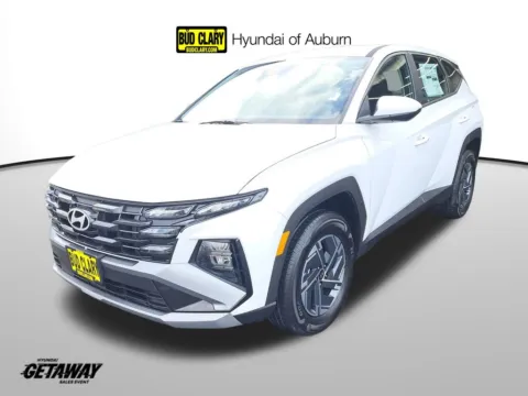 White 2026 Hyundai Tucson Hybrid Blue for sale in Auburn, WA