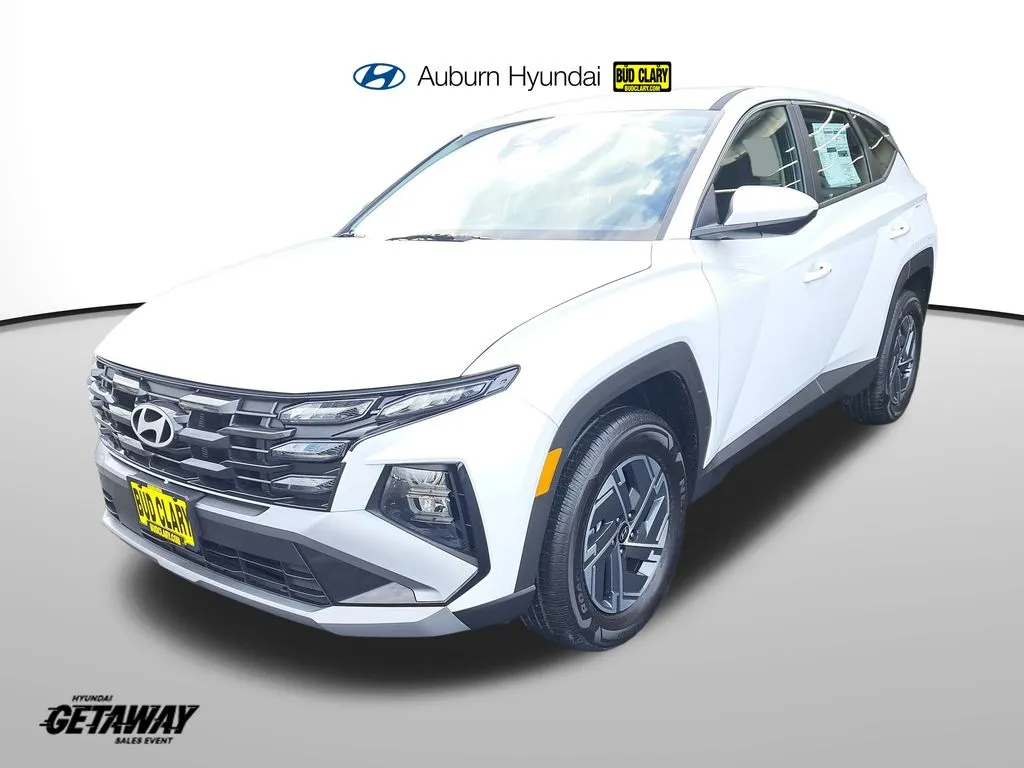 White 2026 Hyundai Tucson Hybrid Blue for sale in Auburn, WA