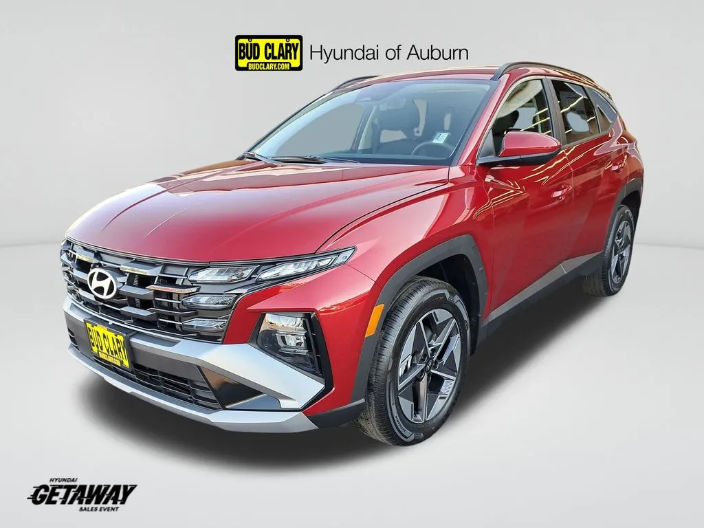 Red 2026 Hyundai Tucson Hybrid SEL for sale in Auburn, WA