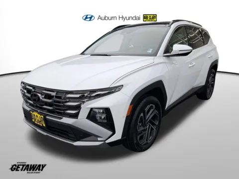White 2026 Hyundai Tucson Hybrid Limited for sale in Auburn, WA
