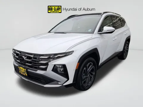 White 2026 Hyundai Tucson Hybrid Limited for sale in Auburn, WA