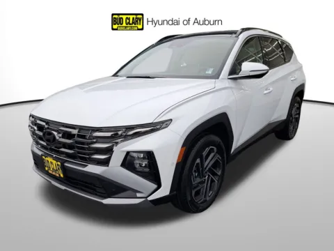 White 2026 Hyundai Tucson Hybrid Limited for sale in Auburn, WA