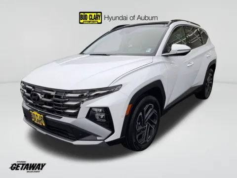 White 2026 Hyundai Tucson Hybrid Limited for sale in Auburn, WA