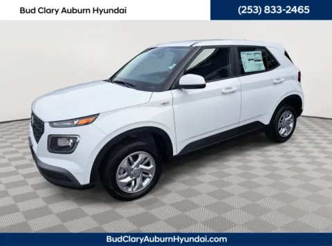 White 2026 Hyundai Venue SE for sale in Auburn, WA