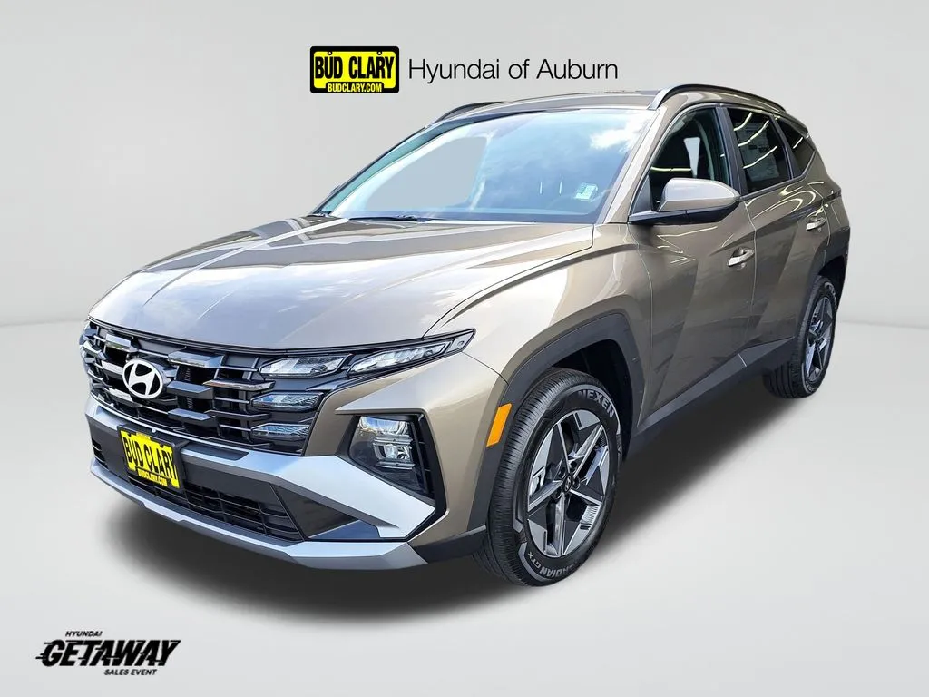 Beige 2026 Hyundai Tucson Hybrid SEL for sale in Auburn, WA