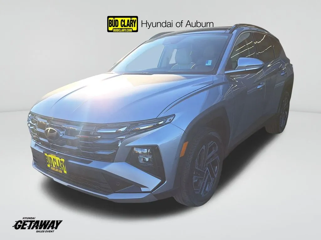 Silver 2026 Hyundai Tucson Hybrid Limited for sale in Auburn, WA