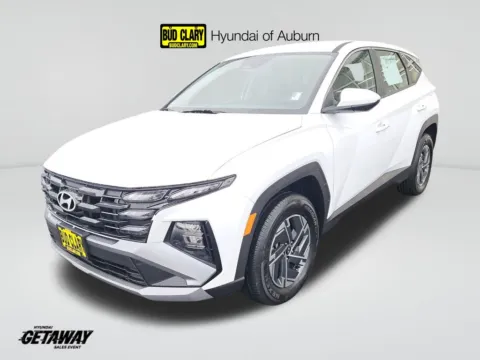White 2026 Hyundai Tucson Hybrid Blue for sale in Auburn, WA