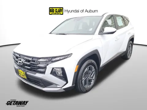 White 2026 Hyundai Tucson Hybrid Blue for sale in Auburn, WA